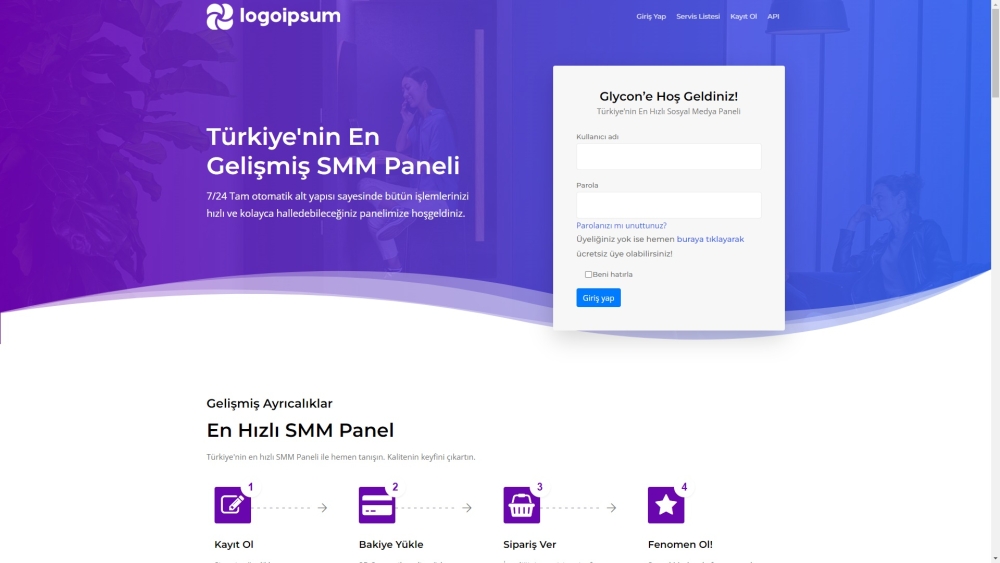 SMM panel teması v6